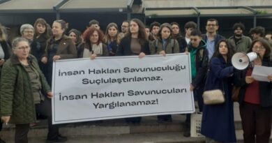 9 Mart’ı Protesto Eden İnsan Hakları Savunucuları Davası